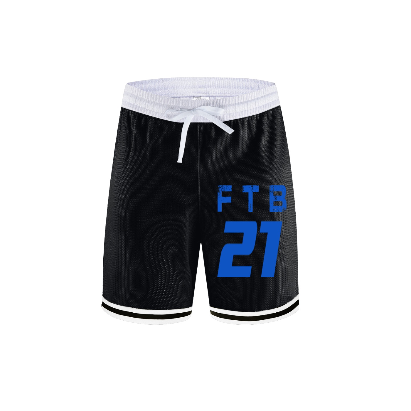 Free the Bros© Stripe Trim Basketball Shorts